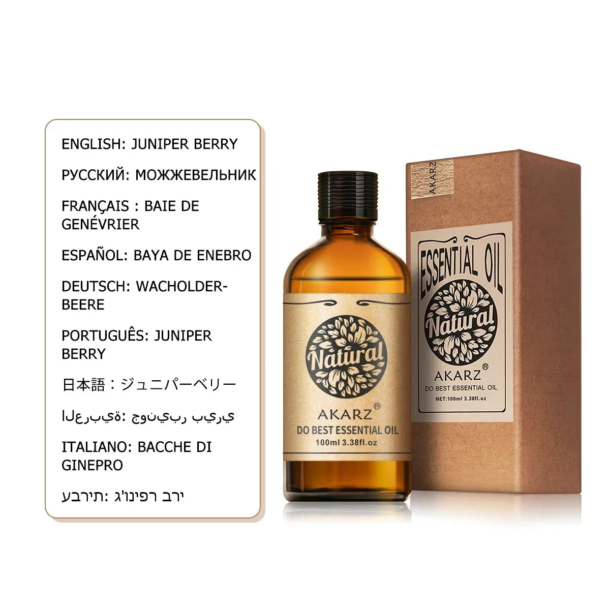 AKARZ Rosemary Essential Oil Natural for Body Hair Care Diffuser Candle Soap Making DIY Massage Aroma huiles essentielles